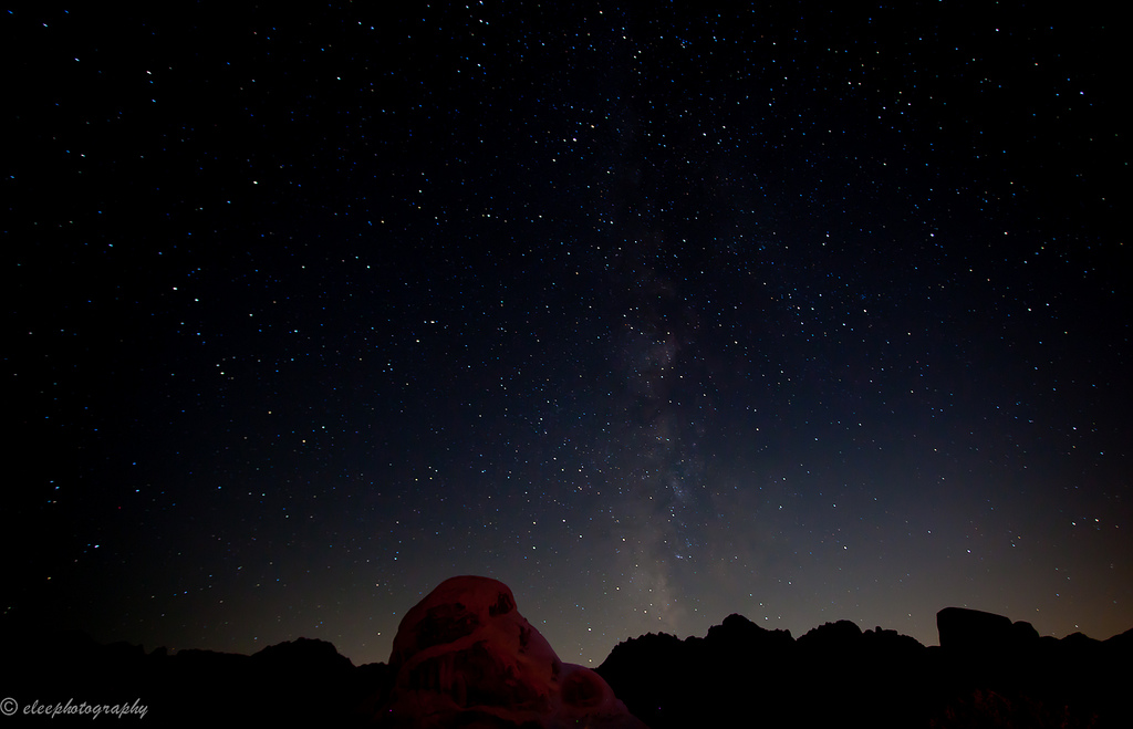 desert at night